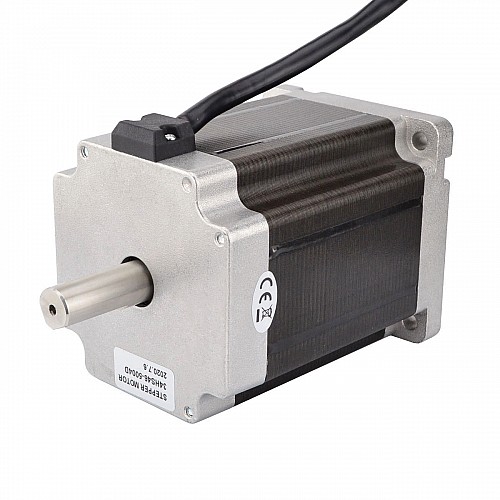 Çift Şaftlı Nema 34 CNC Adım Motoru 8,5 Nm (1204 oz.in) 5A 86x86x114mm
