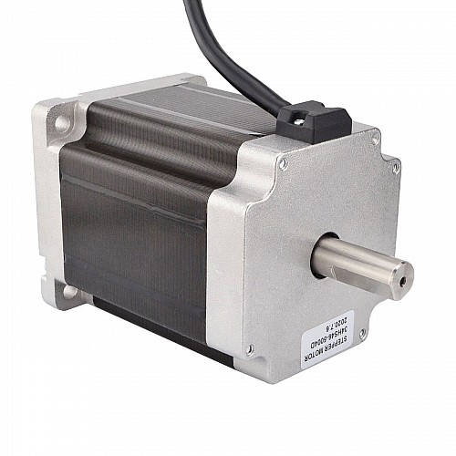Çift Şaftlı Nema 34 CNC Adım Motoru 8,5 Nm (1204 oz.in) 5A 86x86x114mm