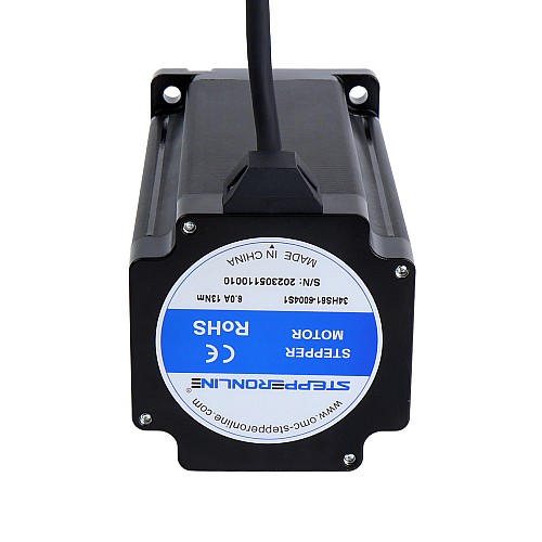 S Serisi Nema 34 Adım Motoru 13,0 Nm (1841 oz.in) 14 mm Anahtarlı Şaft 1 m Kablo