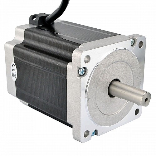 Çift Şaftlı Nema 34 CNC Adım Motoru 8,5 Nm (1204 oz.in) 5A 86x86x114mm