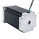 Nema 42 CNC Step Motor Bipolar 30Nm (4248oz.in) 8A 110x110x201mm 4 Kablo Nema 42 CNC Step Motor Bipolar 30Nm (4248oz.in) 8A 110x110x201mm 4 Kablo