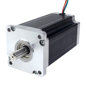 Nema 42 CNC Step Motor Bipolar 30Nm (4248oz.in) 8A 110x110x201mm NMRV50 Sonsuz Dişli Kutusu için 4 Kablo