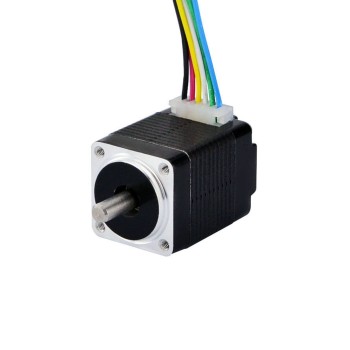 Nema 8 Unipolar 1,8 derece 1,2Ncm(1,70oz.in) 0,5A 20x20x28mm 6 Kablo Nema 8 Unipolar 1,8 derece 1,2Ncm(1,70oz.in) 0,5A 20x20x28mm 6 Kablo