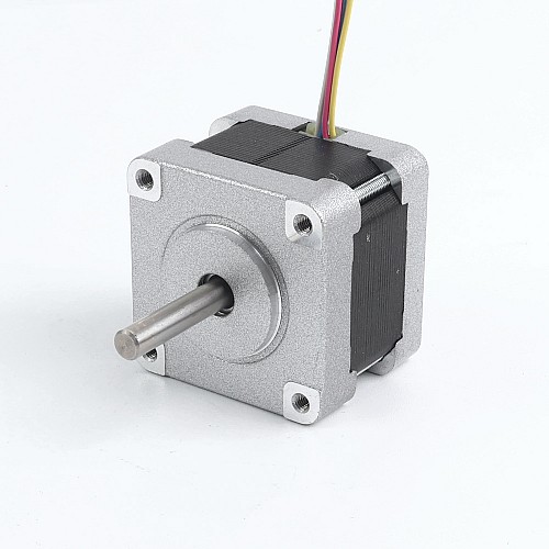 Kullanılmış - Nema 16 Bipolar 0,9 derece 12 Ncm (16,99 oz.in) 0,63 A 39x39x31 mm 4 Kablo