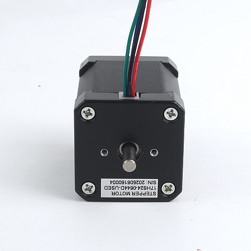 Kullanılmış - Nema 17 Bipolar 1.8 derece 59 Ncm (83.55 oz.in) 0.64A 42x42x60mm 4 Kablo Kullanılmış - Nema 17 Bipolar 1.8 derece 59 Ncm (83.55 oz.in) 0.64A 42x42x60mm 4 Kablo