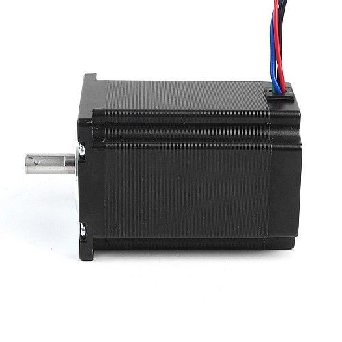 Kullanılmış - Nema 23 Adım Motoru 2,4 Nm (339,87 oz.in) 4A 57x57x82mm 8mm Şaft 4 Kablo