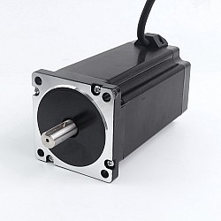 Kullanılmış - S Serisi Nema 34 Adım Motoru 13,0 Nm (1841 oz.in) 14 mm Anahtarlı Şaft 1 m Kablo