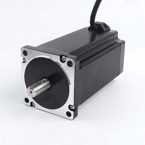 Kullanılmış - S Serisi Nema 34 Adım Motoru 13,0 Nm (1841 oz.in) 14 mm Anahtarlı Şaft 1 m Kablo