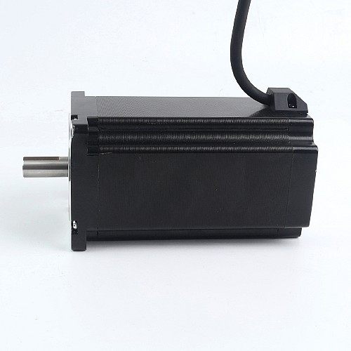 Kullanılmış - S Serisi Nema 34 Adım Motoru 13,0 Nm (1841 oz.in) 14 mm Anahtarlı Şaft 1 m Kablo