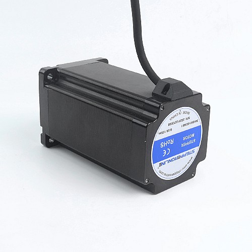 Kullanılmış - S Serisi Nema 34 Adım Motoru 13,0 Nm (1841 oz.in) 14 mm Anahtarlı Şaft 1 m Kablo