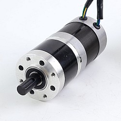 İkinci el - Çin stok - 24V 101W Yuvarlak Dişli Fırçasız DC Motor 6,90Nm (977,12oz.in) 27:1 Yuvarlak Planet Dişli Kutusu