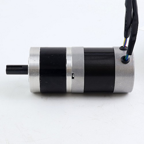 İkinci el - Çin stok - 24V 101W Yuvarlak Dişli Fırçasız DC Motor 6,90Nm (977,12oz.in) 27:1 Yuvarlak Planet Dişli Kutusu - 57BYA74-24-01-PG27-USED | StepperOnline