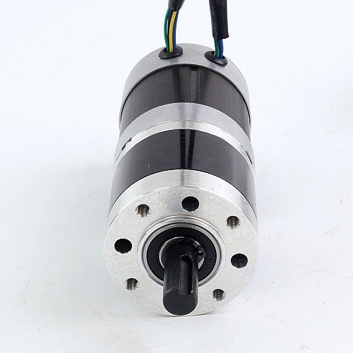 İkinci el - Çin stok - 24V 101W Yuvarlak Dişli Fırçasız DC Motor 6,90Nm (977,12oz.in) 27:1 Yuvarlak Planet Dişli Kutusu - 57BYA74-24-01-PG27-USED | StepperOnline