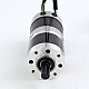 İkinci el - Çin stok - 24V 101W Yuvarlak Dişli Fırçasız DC Motor 6,90Nm (977,12oz.in) 27:1 Yuvarlak Planet Dişli Kutusu - 57BYA74-24-01-PG27-USED | StepperOnline
