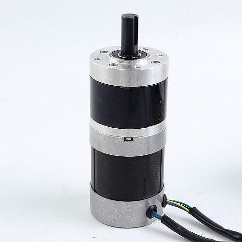 İkinci el - Çin stok - 24V 101W Yuvarlak Dişli Fırçasız DC Motor 6,90Nm (977,12oz.in) 27:1 Yuvarlak Planet Dişli Kutusu - 57BYA74-24-01-PG27-USED | StepperOnline