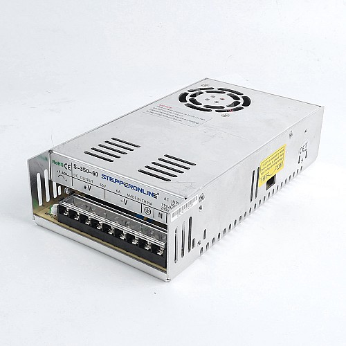 Kullanılmış - 350W 60V 5.9A 115/230V Anahtarlama Güç Kaynağı Step Motor CNC Router Kitleri