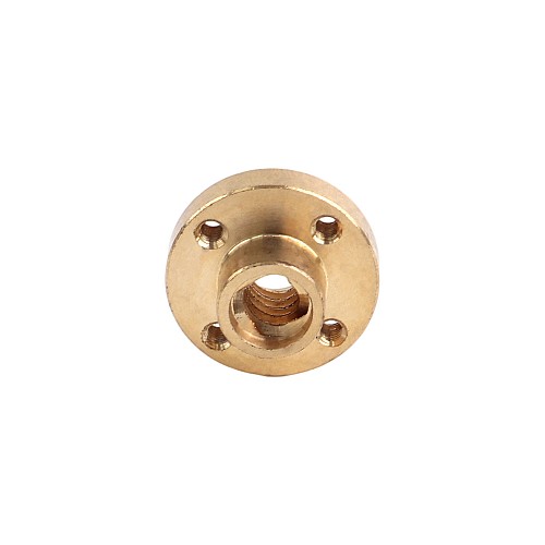 Kullanılmış - Tr8x8mm Dişli Çubuk için Pirinç Vida Somunu