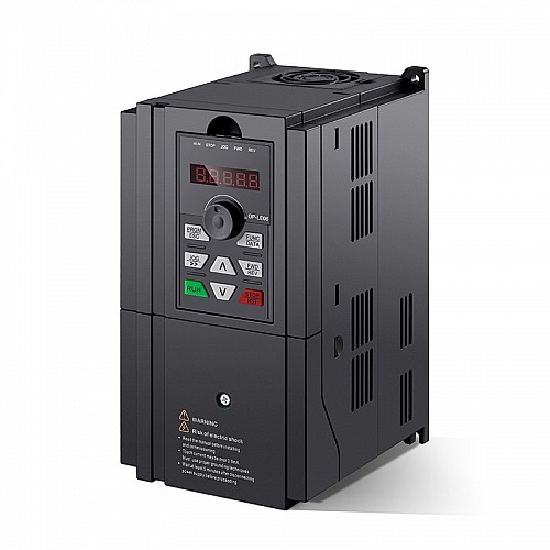 BD600 Serisi VFD 5HP 3.7KW 15A Üç Fazlı 220V Değişken Frekanslı Sürücü