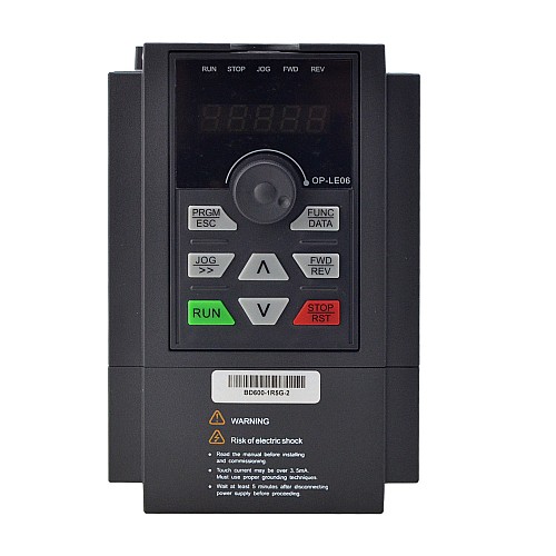BD600 Serisi VFD 2HP 1,5KW 7,0A Tek/Üç Fazlı 220V Değişken Frekanslı Sürücü