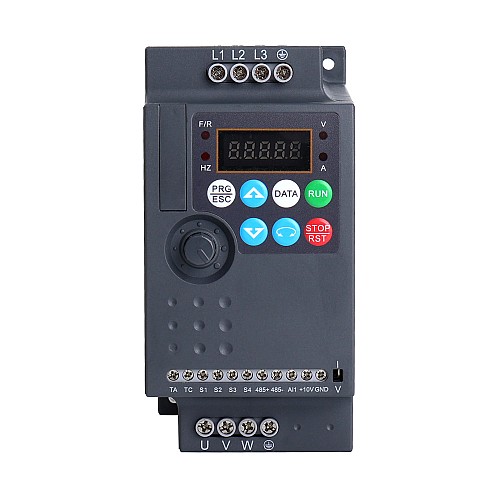 EV200 Serisi VFD 400W 2.3A Tek Fazlı 220V Değişken Frekanslı Sürücü
