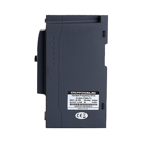 EV200 Serisi VFD 5HP 3.7KW 9.0A Üç Fazlı 380V Değişken Frekanslı Sürücü EV200 Serisi VFD 5HP 3.7KW 9.0A Üç Fazlı 380V Değişken Frekanslı Sürücü