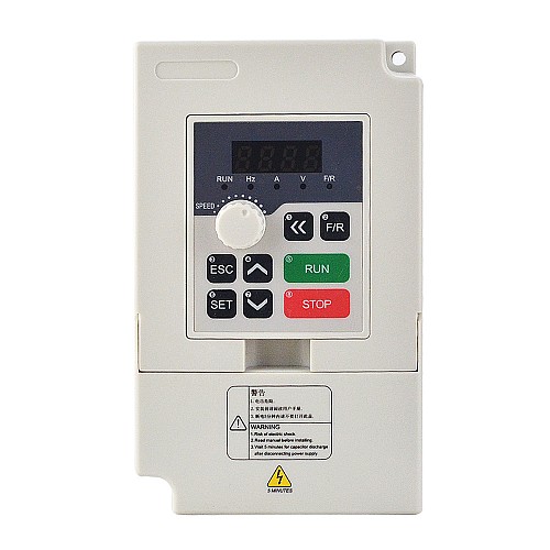 STEPPERONLINE CNC VFD 0.75KW 1HP 7.0A 110V Değişken Frekanslı Sürücü Motor İnvertörü Mil Motoru Hız Kontrolü için