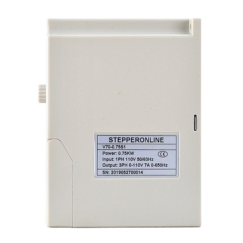 STEPPERONLINE CNC VFD 0.75KW 1HP 7.0A 110V Değişken Frekanslı Sürücü Motor İnvertörü Mil Motoru Hız Kontrolü için